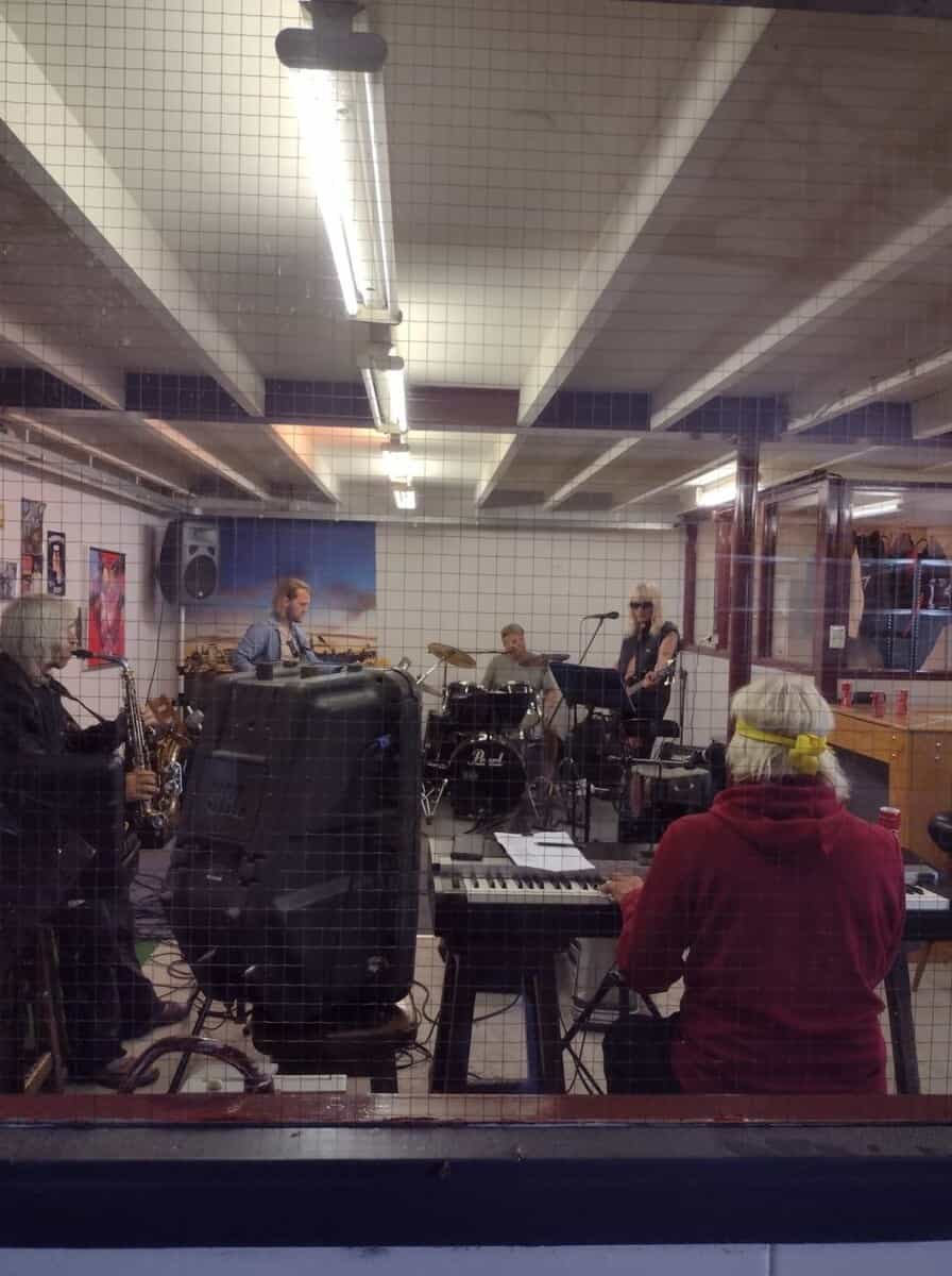 Weer aan het repeteren